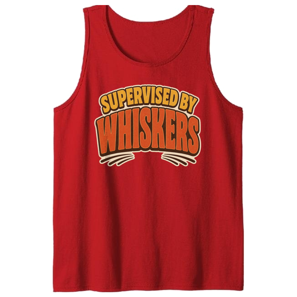Supervised by Whiskers Tank Top