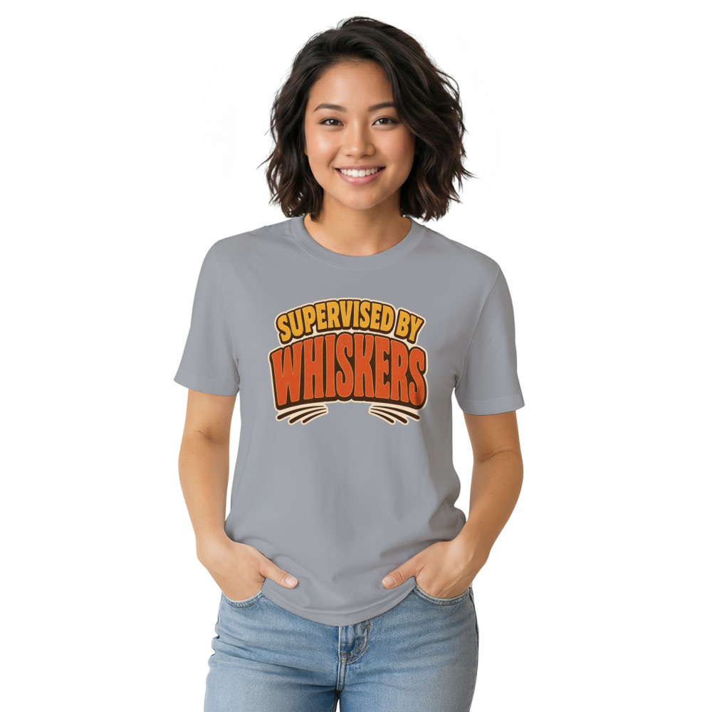 Supervised by Whiskers T-Shirt