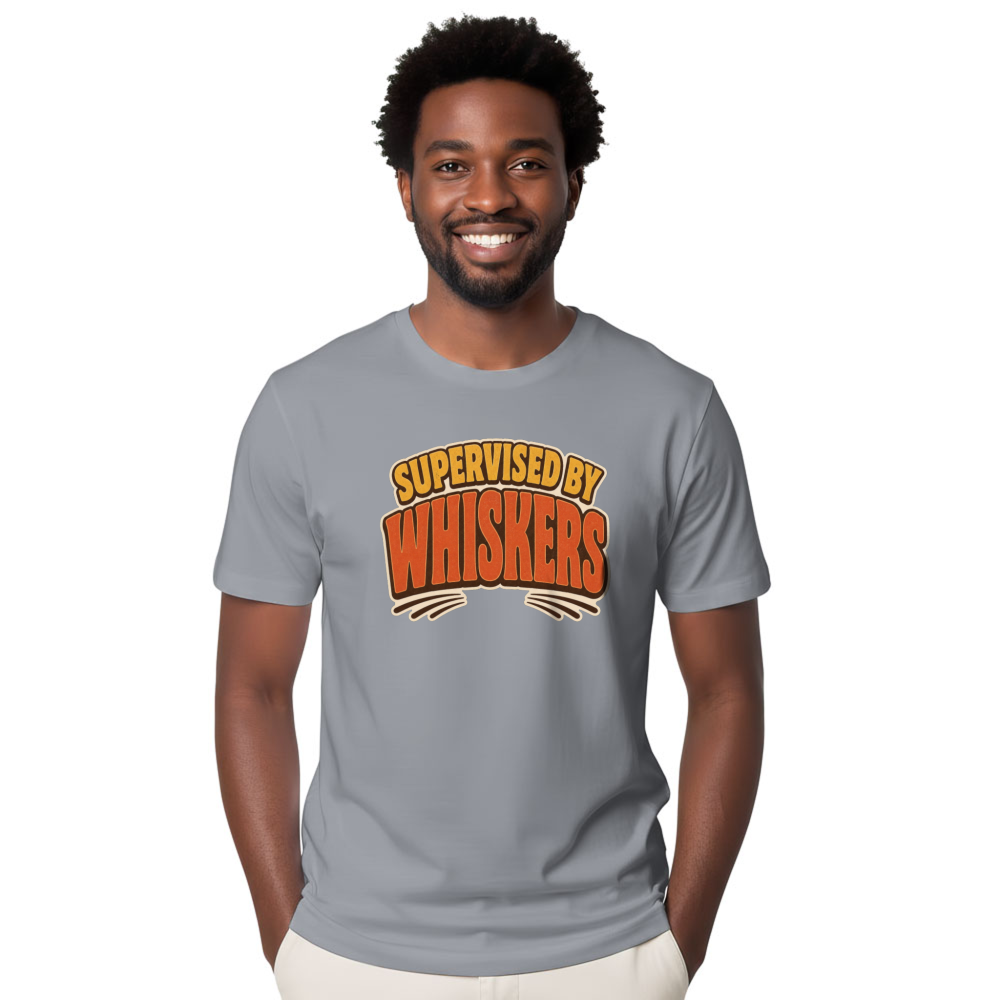 Supervised by Whiskers T-Shirt