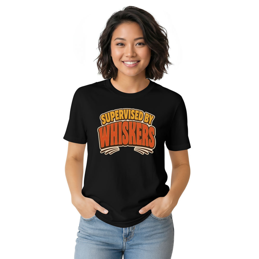 Supervised by Whiskers T-Shirt