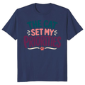 The Cat Set My Priorities T-Shirt