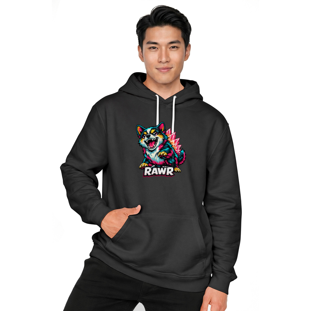 Minimalist Code Streetwear Graphic Pullover Hoodie